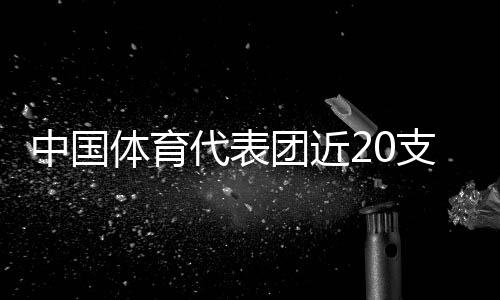 中國(guó)體育代表團(tuán)近20支隊(duì)伍的300多人已按計(jì)劃進(jìn)駐奧運(yùn)村