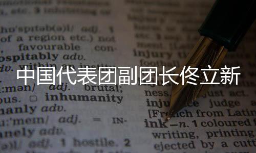 中國(guó)代表團(tuán)副團(tuán)長(zhǎng)佟立新：運(yùn)動(dòng)成績(jī)和精神文明雙豐收