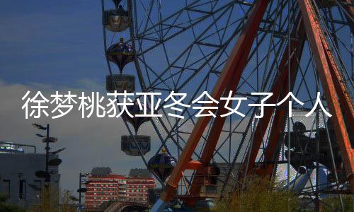 徐夢(mèng)桃獲亞冬會(huì)女子個(gè)人空中技巧冠軍：給自己打95分